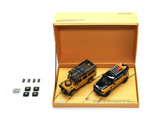 AR Box 1/43 Land Rover Defender 110 Camel Trophy Sabah 1993 / 2022 Model Car