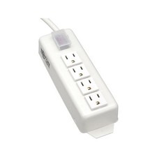 Eaton TLM406NC 4 OUTLET POWER STRIP MOUNTABLE METAL 6 FT CORD 5-15R 15A 120V