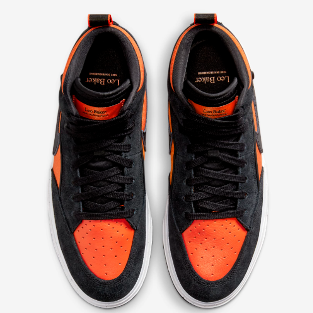 Nike SB React Leo Black Orange DX4361-002 Men's Size | eBay