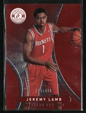 Jeremy Lamb 2012 Panini Totally Certified Red /499 #179  Basketball Card