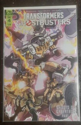 Transformers Ghostbusters Ghosts of Cybertron Ausgabe 4 Cover B Variante