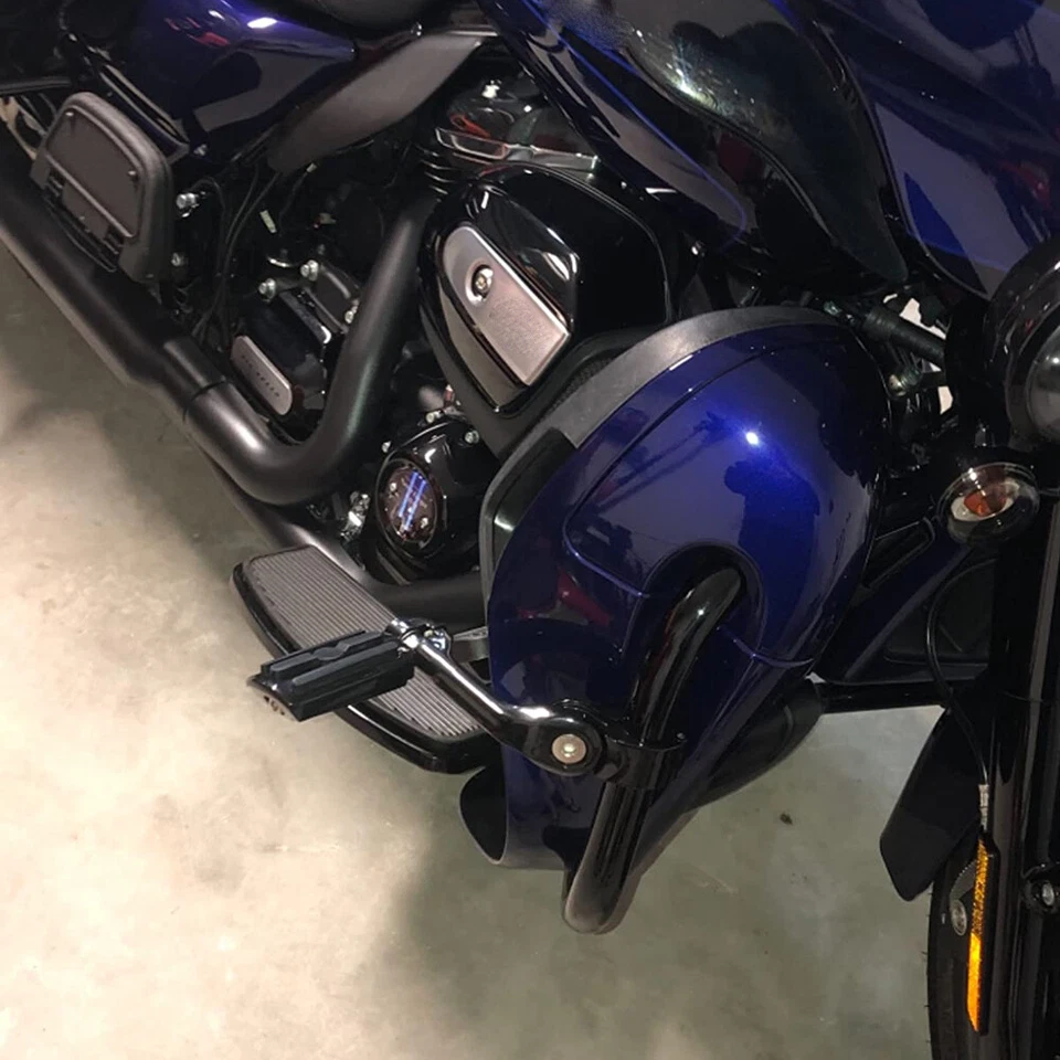 Clavijas de pie protectoras de motor de carretera de 1 1/4" para Kawasaki Vulcan Classic Custom 1700 Foto 2 de 4