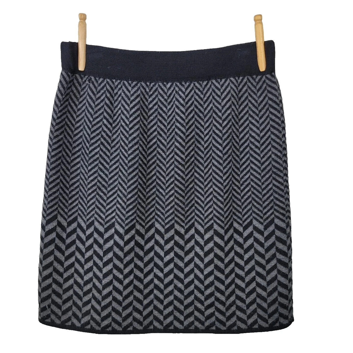 Kenar Woolen A-line Faldas para mujer