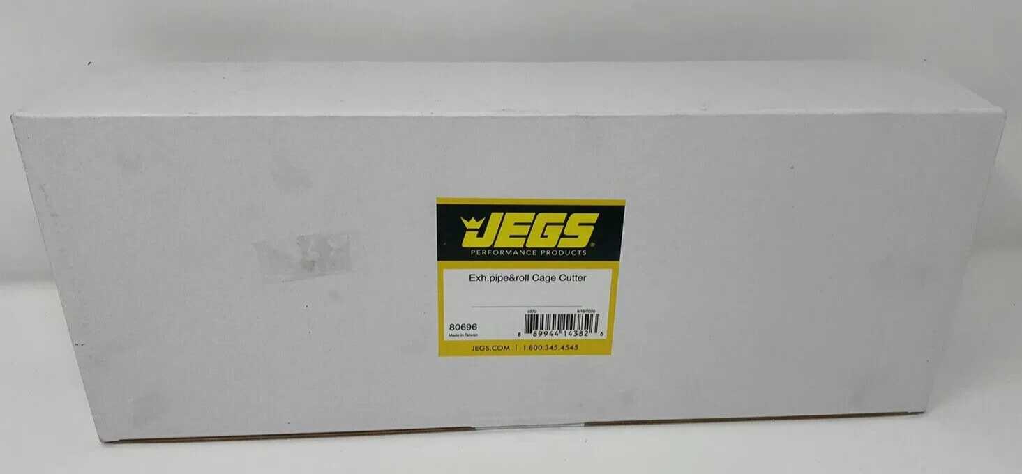JEGS 80696 Exhaust Pipe and Roll Cage Cutter 13/8" 25/8" Diameter cuts Steel eBay