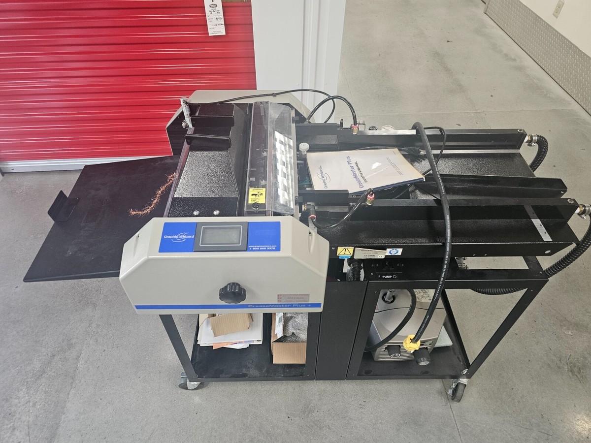 Graphic Whizard CreaseMaster PLUS - Rollem Morgana AutoCreaser | eBay