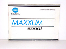 Minolta Maxxum 5000i Instruction Manual