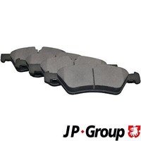 JP Group 1363602610 Bremsbelagsatz, Scheibenbremse FüR MERCEDES-BENZ
