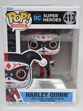 Funko Pop 'DC' HARLEY QUINN DAY OF DEAD Vinyl Figure #413 New NRFB Dia de los DC