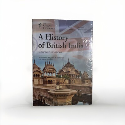 DVD History of British India by Hayden J. Bellenoit 2016 NEW Hinduism Raj Mughal