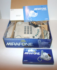 Mirafone Landline Corded Telephone For Hearing Impared DirectVibe Pulsator OP201