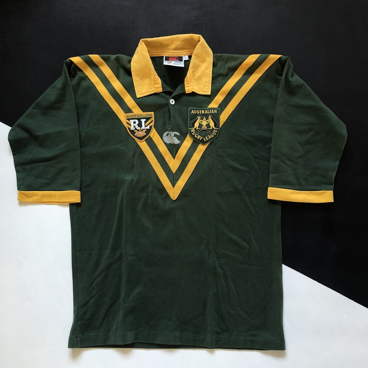 Maillot Rugby Australie (1994/95) Canterbury Taille L - Occasion