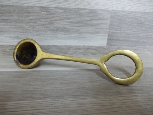 Kerzenlöscher, Dochtlöscher, Messing, schwer 73gr, alt Länge ca.13cm - Picture 3 of 3