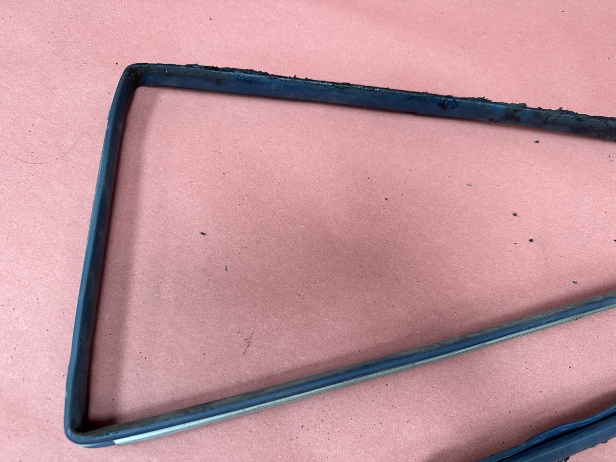 Nissan 300ZX Quarter Window Trim Seal Rear Interior Pair OEM