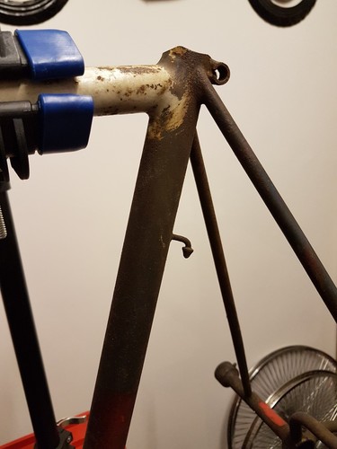 A RARE VINTAGE RETRO ORIGINAL January 1954 HIGGINS ULTRALITE TRIKE BIKE FRAME. - Picture 4 of 10
