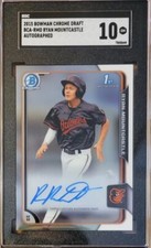 2015 Bowman Baseball Chrome Prospect Autographs Guide 70