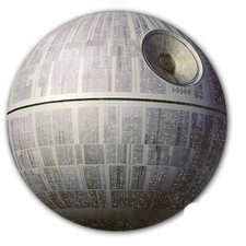 DJ Death Star 1 Vader 7" inch Slipmat Portablism Turntable Slip Mat DJ x1