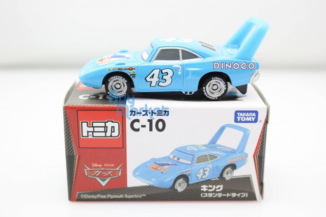 Tomica Takara Tomy Disney Movie Cars 2 Blue King C 10 Car Rescue Diecast Toy For Sale Online Ebay