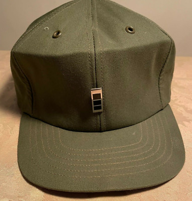 U.S. HOT WEATHER FIELD CAP with WARRANT OFFICER 3 CW3 PIN