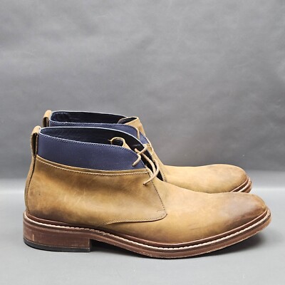 Brown Colton Chukka Cole Haan Colton Chukka Boots Mens Size Brown Blue