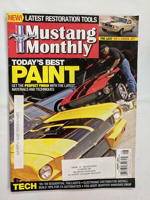 Mustang Monthly Magazine August 2009 Get The Perfect Finish-M295