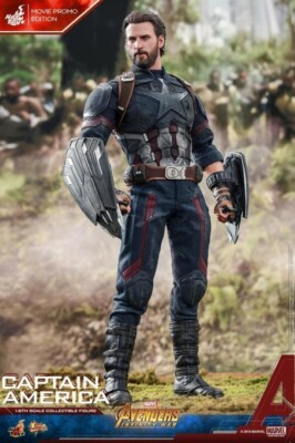 Hot Toys Avengers Infinity War Captain America Movie Promo Edition