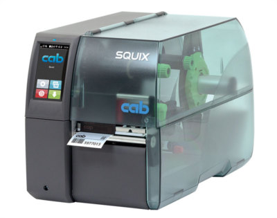 cab SQUIX 4 /300, 5977001 Etikettendrucker Materialführung Vorführgerät wie neu