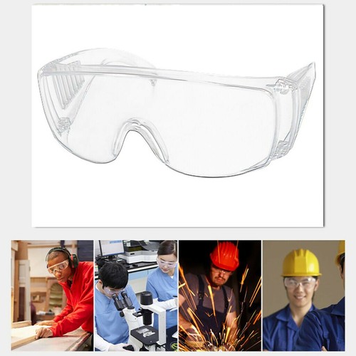 Clear Safety Goggles Eye Protection Protective Lab AntiFog Work