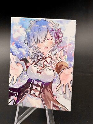 REM - re:zero | custom k1 culture bi-fold goddess film limited edition   waifu