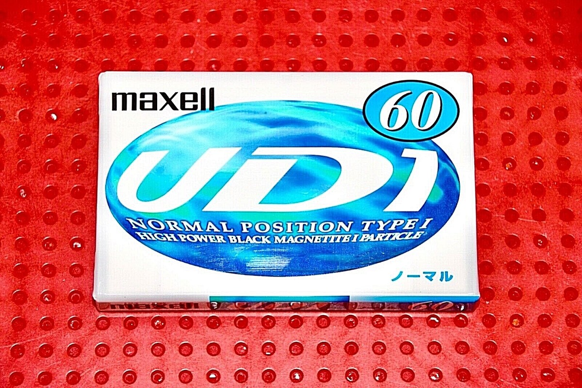 MAXELL UD I 60 1997 JAPAN TYPE I BLANK CASSETTE TAPE (1) (SEALED