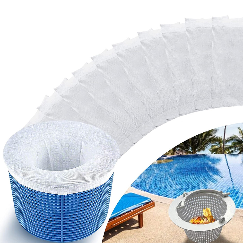 10-60Pcs Pool Skimmer Socks Filter Replacement Savers for Basket Swimming Pool