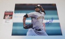 Francisco Liriano Pittsburgh Pirates Signed 11x14 Photo JSA CERT