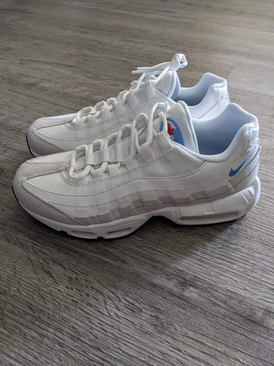 Air max 95 blanche et cheap bleu