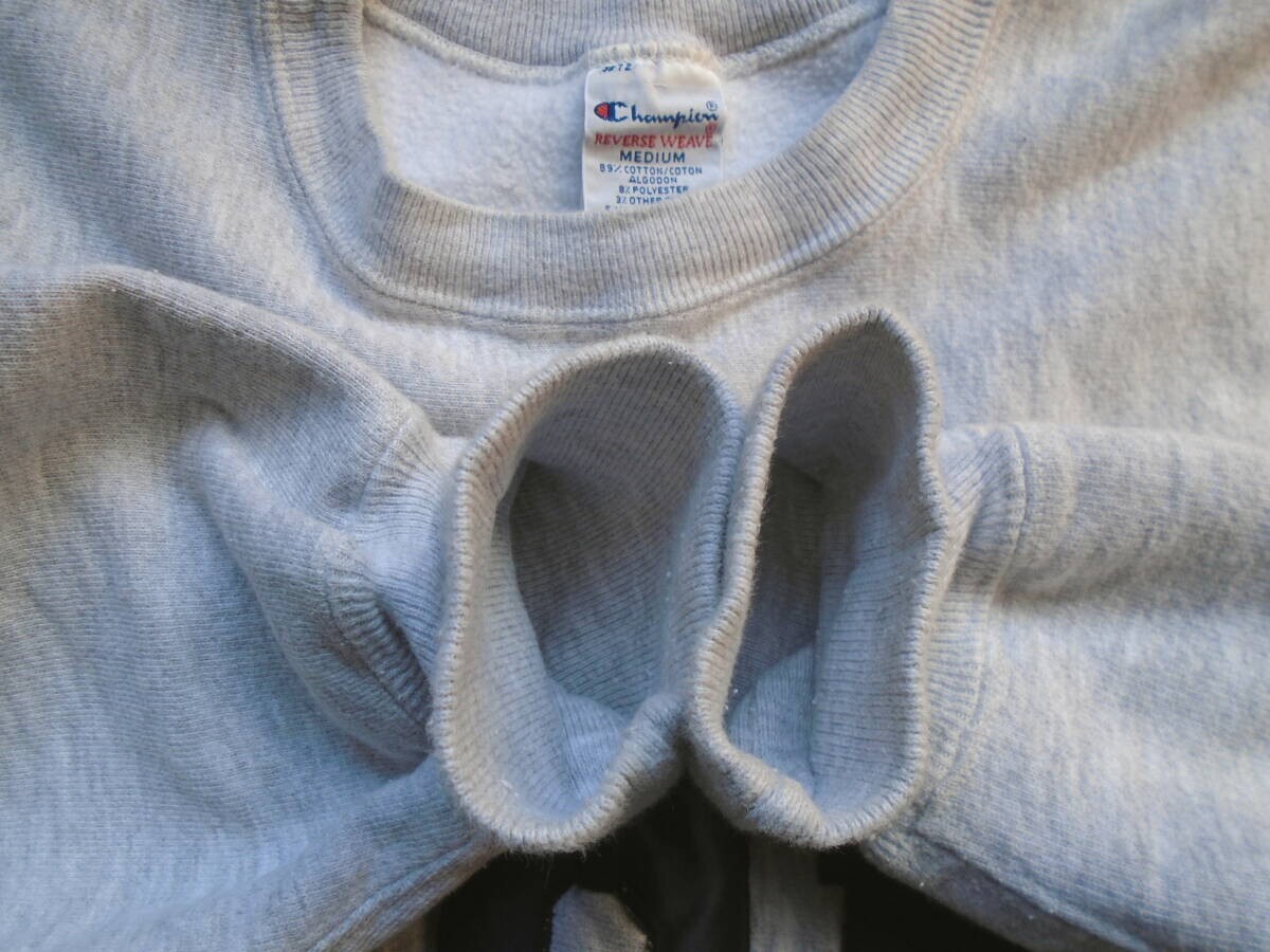 Vintage 90s Champion Reverse Weave Eyeless USM Grey Sweatshirt