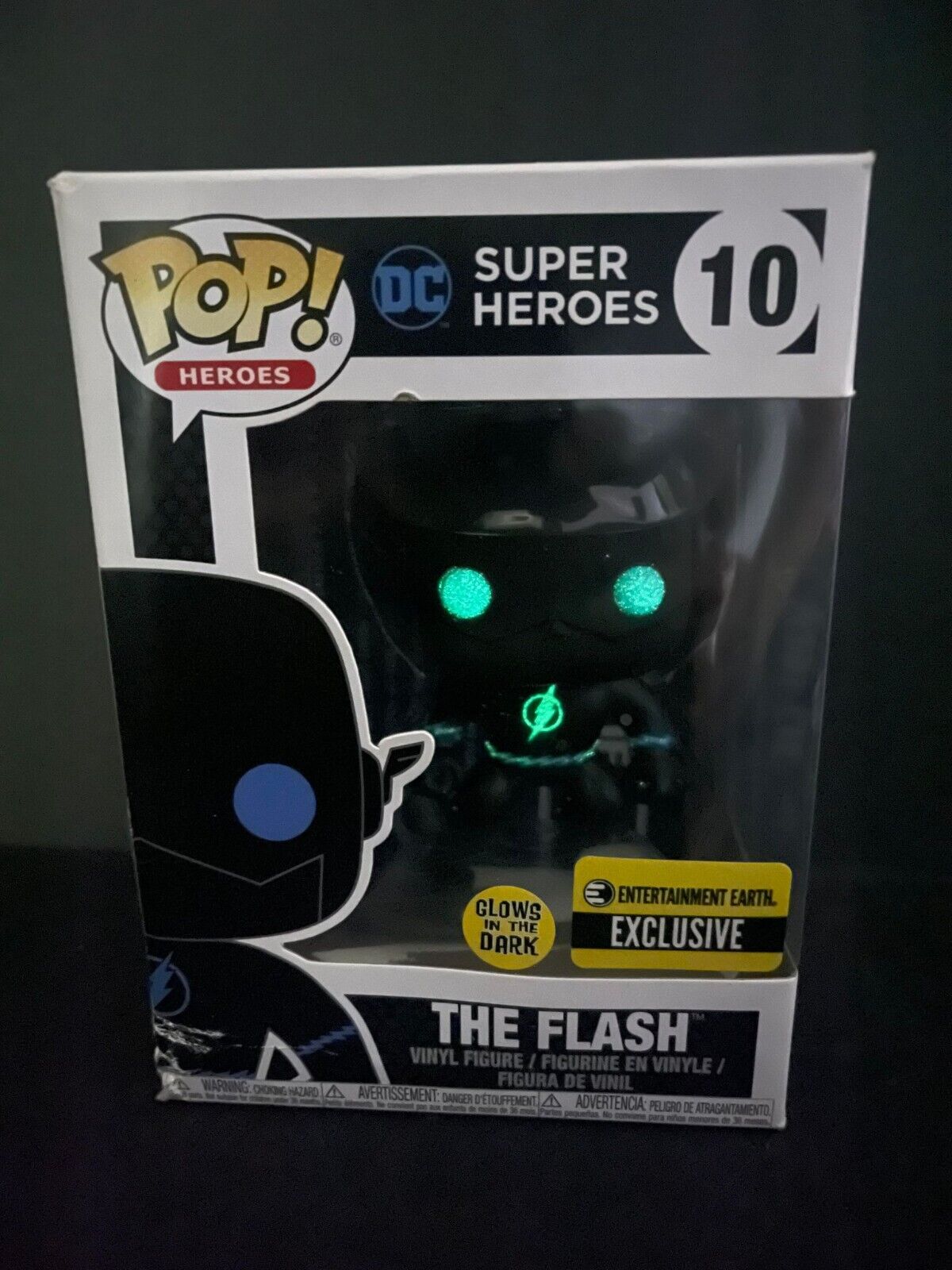 FUNKO POP! DC Super Heroes Entertainment Earth Exclusive The Flash