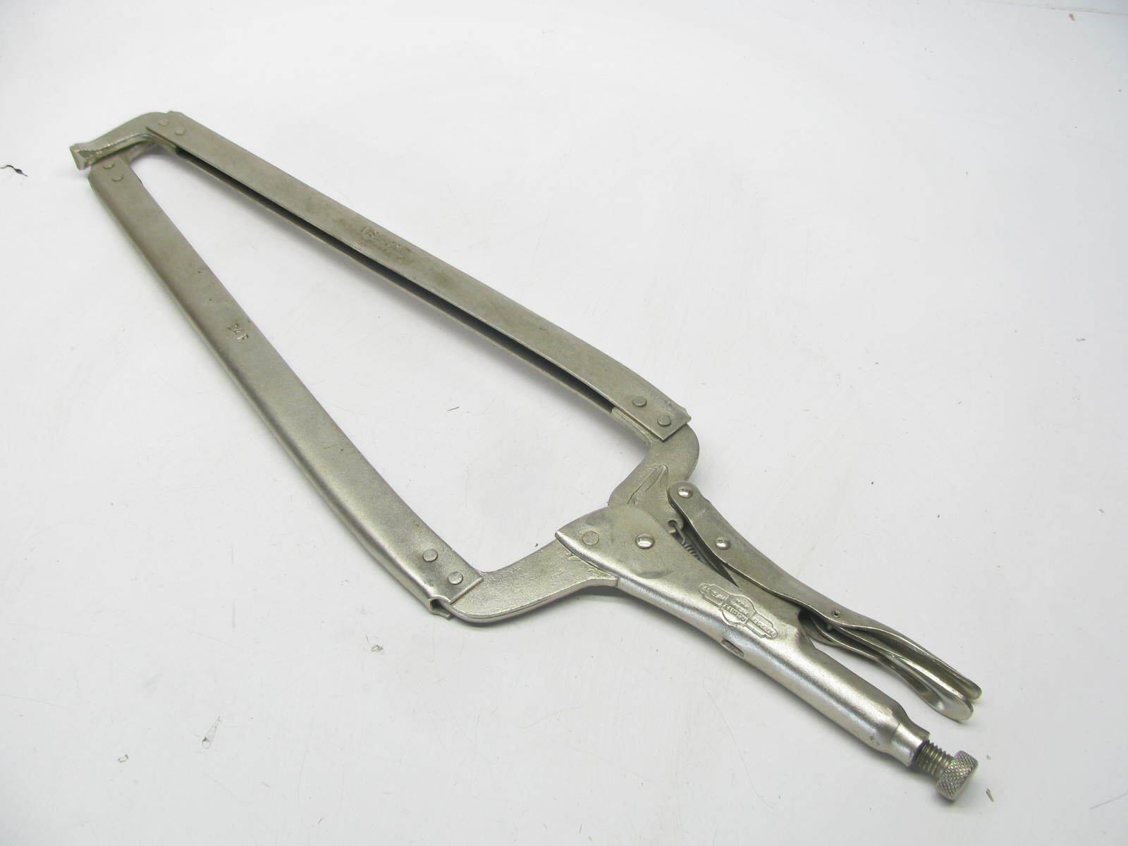 NOS - Vise-grip 24R 24" Locking C-Clamp Pliers 10" Jaw Capacity - MADE IN USA