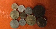 10 ASSORTED WORLD COINS  - As Shown