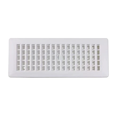 PL412-WH Lattice Floor Register, 4x12 Inches, White - Image 4 of 4
