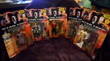 Lot of 5 Different HTF 1994 Vintage Star Trek Generations 5'' Figures, NOC