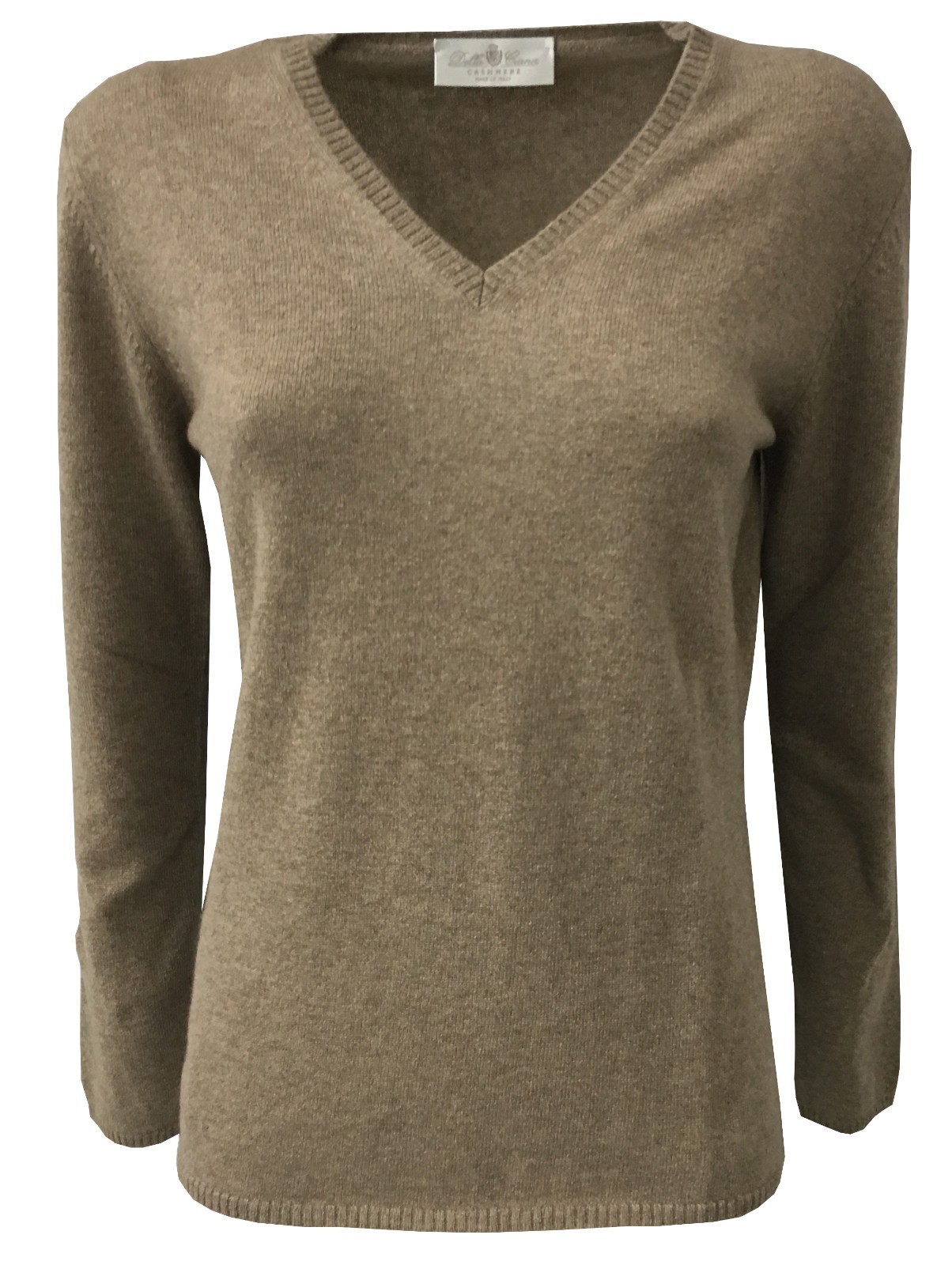 Трикотаж DELLA CIANA Frau Hals Av Tragbarkeit Тонкий, 100% Кашемир, Сделано В Италии