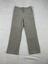 Vineyard Vines Pants Boys Shep  Ian Corduroy Beige Flat Front Size 14