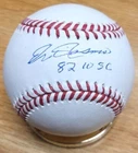 Autographed ERIC RASMUSSEN  "82 WSC" Official Major League Baseball w/COA