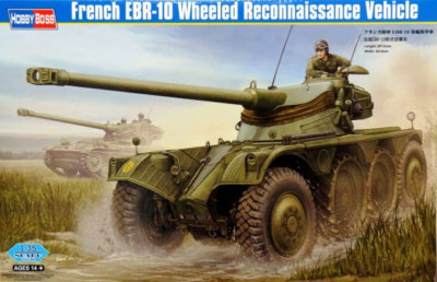 Hobbyboss 82489 französisches EBR-10 Aufklärungsfahrzeug auf Rädern Maßstab 1:35
