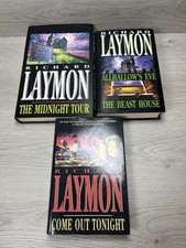 Richard Laymon Horror Book Bundle 4 Books Hardback