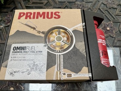 Primus OmniFuel Multi-Fuel 1-Burner Stove w/ 0.6L Bottle, Bag & Tools NEW IN BOX