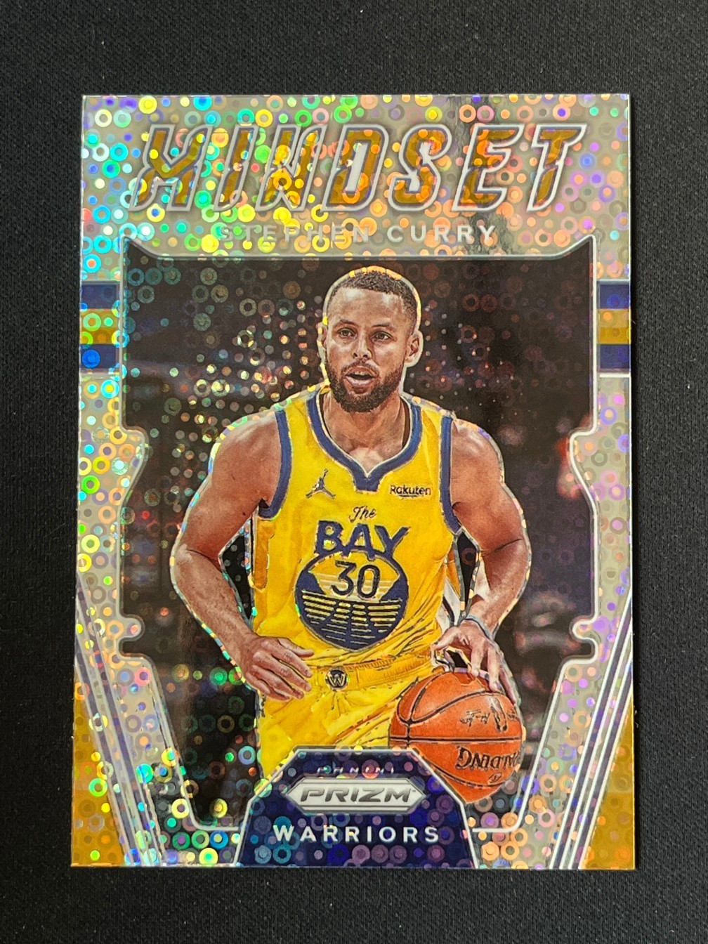 Stephen Curry 2021-22 Panini Prizm Fast Break Mindset Disco Prizm #9