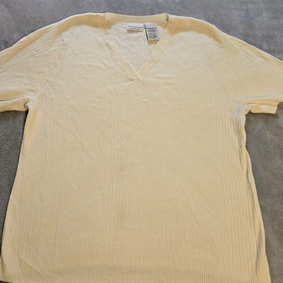 White Stag Women's Vintage 90s Cream Lightweight Summer Sweater 18/20 Plus-size