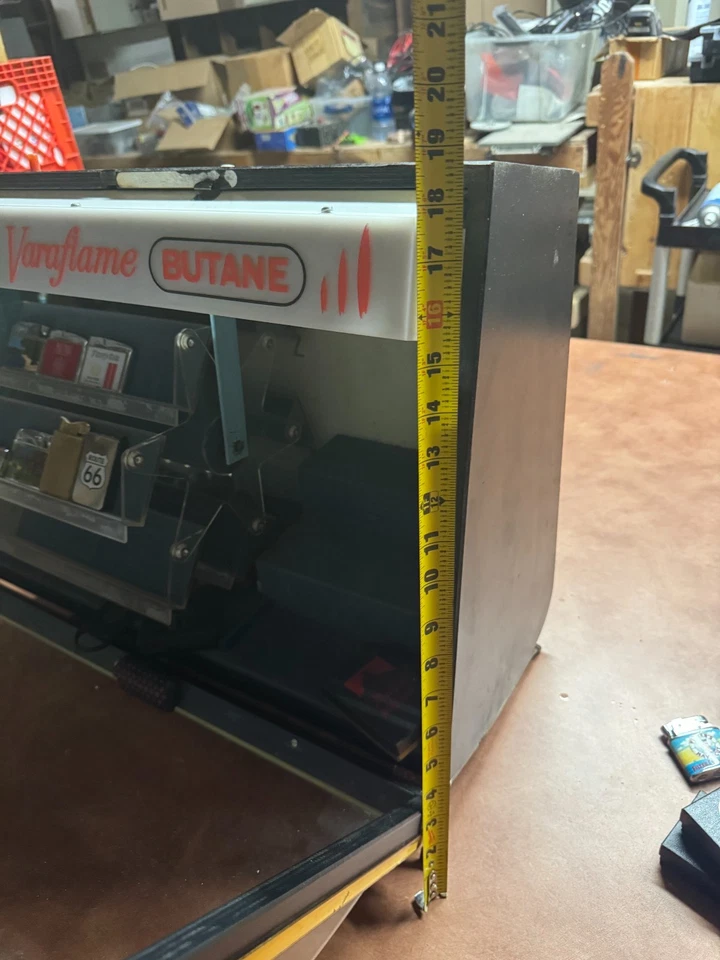 Vitrina encendedor giratorio vintage Ronson V-36 butano VACÍA recogida local Foto 4 de 4