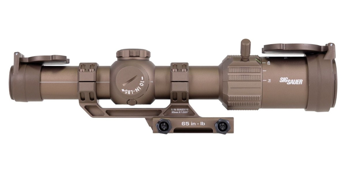 値引き可 武装視線 SIG SAUER TANGO MSR 1-6 レプリカ Sig Sauer TANGO-MSR 1-6x24mm Illuminated Red MSR BDC6 Reticle