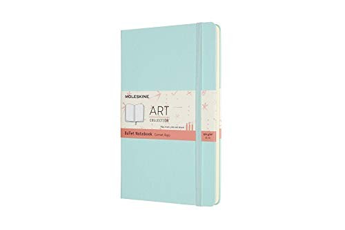 Moleskine ART BULLET NOTEBOOK LG AQUAMARINE NUOVO