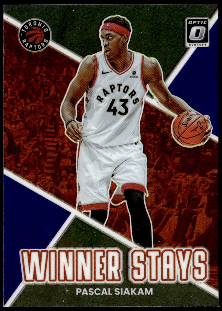 2022-23 Donruss Optic #3 Pascal Siakam Winner Stays Purple E1